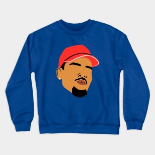 Chris Brown Vector Art Crewneck Sweatshirt